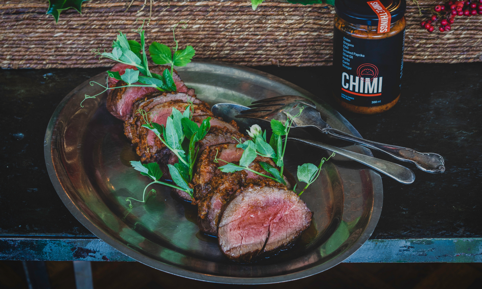 Beef Eye Fillet finished on Charcoal - Recipe