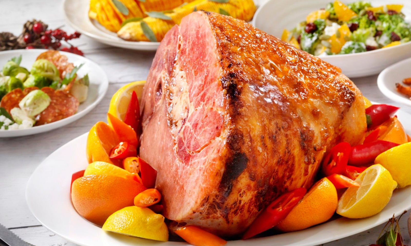 Golden Honey-Glazed Ham - Recipe