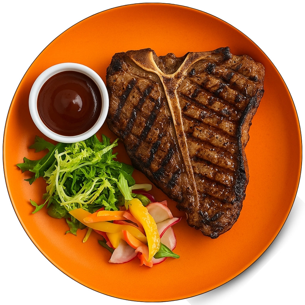 Frozen premium T-Bone Steak from NZ grass fed beef - Buy online with delivery